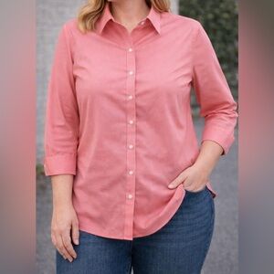 L.L. Bean Women’s Coral Dress Shirt